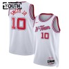 Maillot Basket Enfant Houston Rockets Jabari Smith Jr 2025-26 Nike City Edition Blanc Swingman